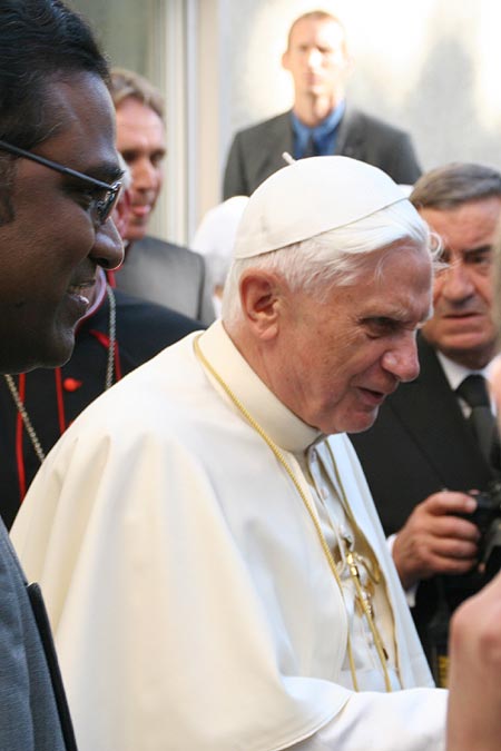 Papst Benedikt XVI in München (Foto: CADU)